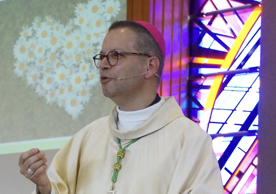 Entrevue de Mgr Goudreault, évêque de Sainte-Anne-de-la-Pocatière, pour la revue NDC